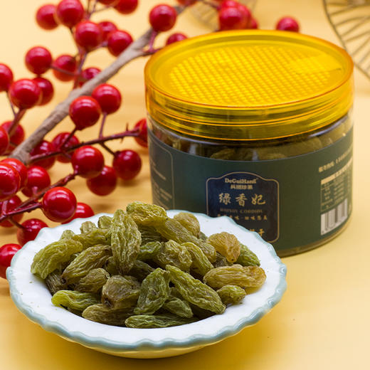 新疆绿香妃葡萄干160g罐装 商品图1