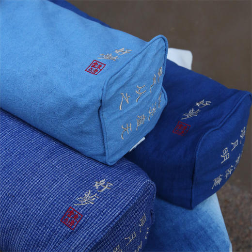 好梦养生枕  深度睡眠 薰衣草/决明子手工植物染土布 商品图3