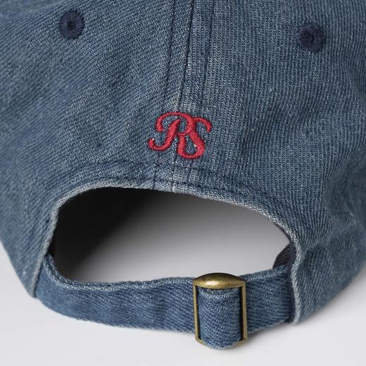 ROMI STUDIO“美式复古”牛仔棉洗水做旧小熊刺绣棒球帽405C2005 商品图3