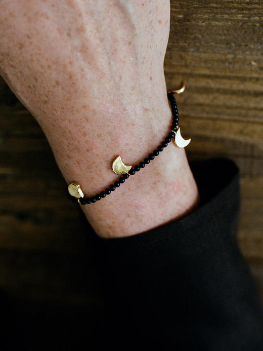 ABOAB｜ONYX YAKAMOZ Bracelet [ 手链 金黑玛瑙 / 银黑玛瑙 ]【ETERNITY】 商品图1