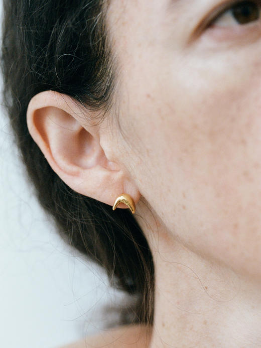 ABOAB｜MOON Studs [ 耳环   金 / 银 ]【ETERNITY】 商品图1