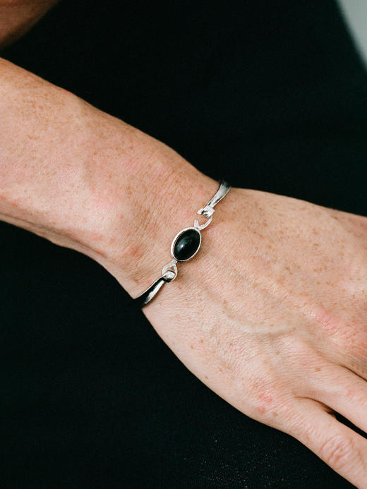 ABOAB｜70S Bracelet [ 手链 银黑玛瑙  / 金白水晶 ]【ETERNITY】 商品图1