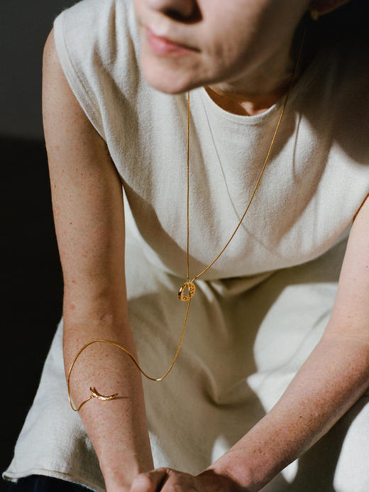 ABOAB｜SYZYGY long Necklace [ 项链 金 / 银 ]【ETERNITY】 商品图1