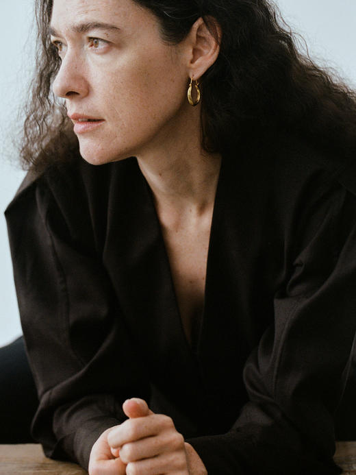 ABOAB｜CRESCENT Hoops [ 耳环   金 / 银 ]【ETERNITY】 商品图1