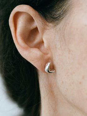 ABOAB｜MOON Studs [ 耳环   金 / 银 ]【ETERNITY】