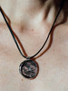 ABOAB｜FULL MOON Leather Necklace [ 皮绳项链 金 / 银 ]【ETERNITY】 商品缩略图0