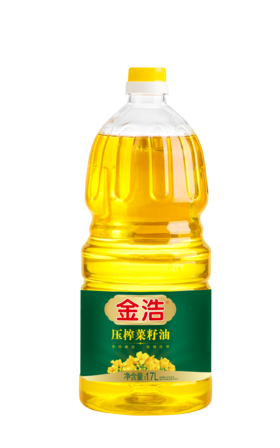 【科大佳园业主专拍】金浩压榨菜籽油1.7L