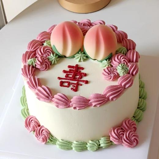 【祝寿创意蛋糕】🍑🍑蟠桃贺寿🍑🍑 商品图0
