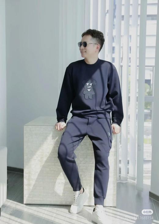 专柜2300元 阿玛尼EA FW24 Manga Bear / 漫画小熊系列卫衣卫裤 商品图5