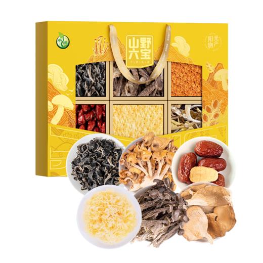 禾煜山野六宝干-货礼盒455g 商品图0