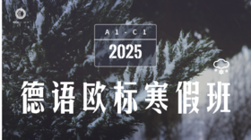 2025德语A1-C1寒假班试听课