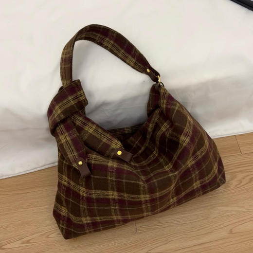 裁缝学苑AS391慵懒感毛呢托特包纸样女装通勤腋下包服装打板 商品图3