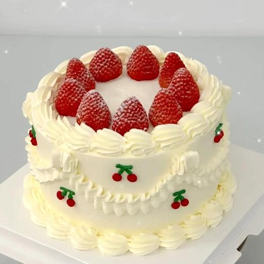 【草莓蛋糕创意定制014】 商品图0