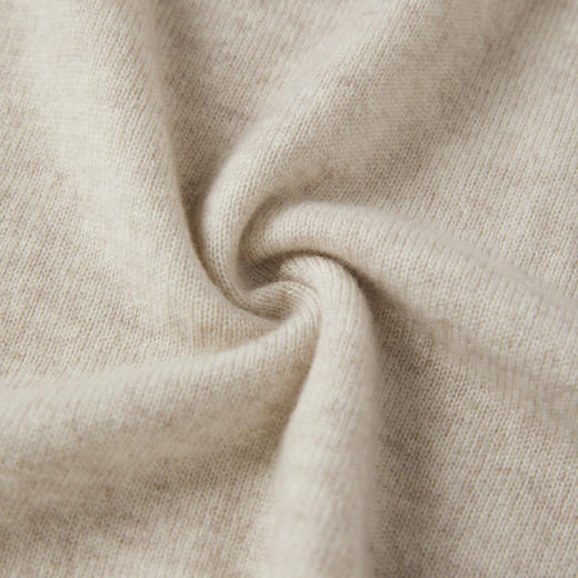 ROMI STUDIO“温暖已至” 山羊绒绵羊毛混纺亨利领毛衫 RW24WST1266 商品图4