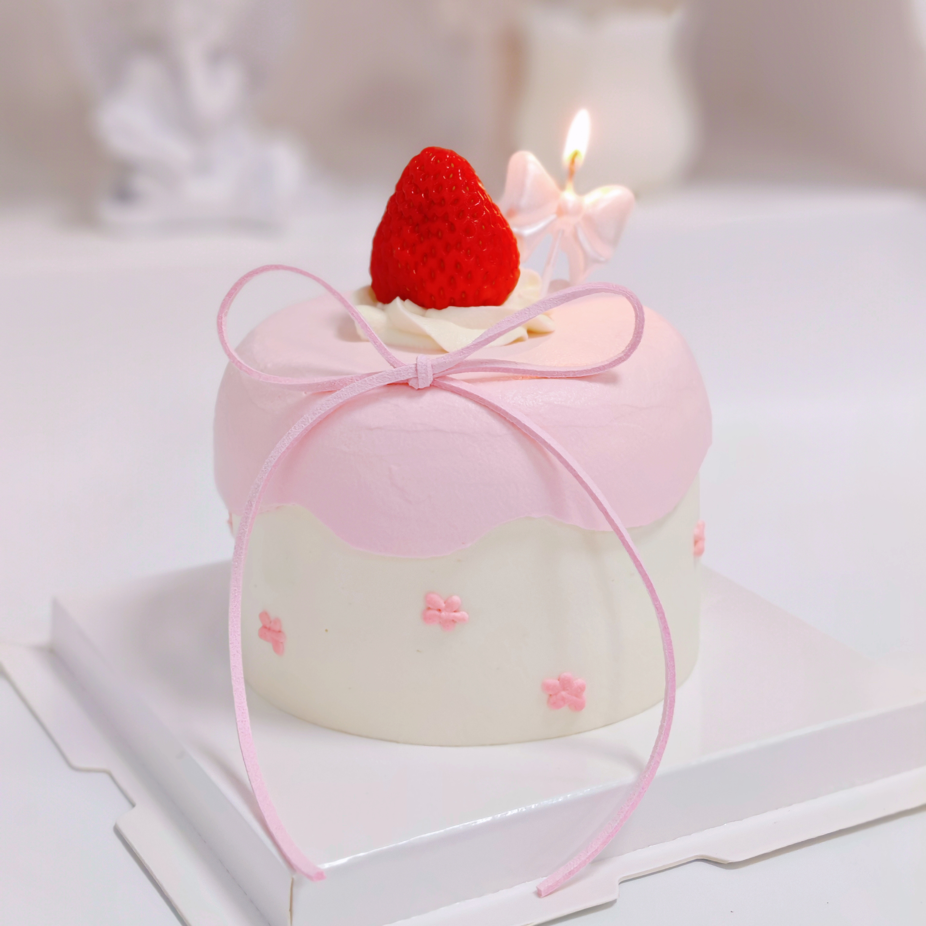 粉粉小雪屋草莓蛋糕 | 糕匠