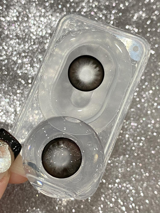 半年抛 G336 DeeKay  / 大直径14.5 着色14.3参考值 /  ( 同品牌两幅 三副会更划算 可以咨询客服或在本商城搜索deekay全系列）经典黑咖巧色大直径美瞳 三明治工艺 商品图3