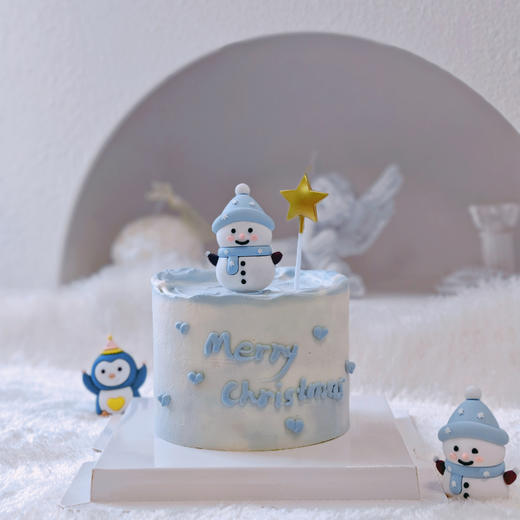 小雪人星星蛋糕 | 糕匠 商品图1