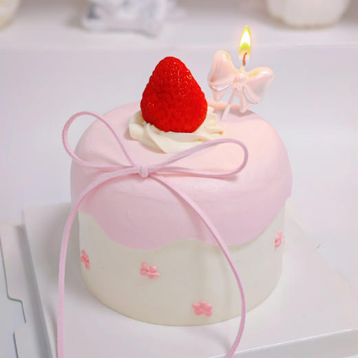 粉粉小雪屋草莓蛋糕 | 糕匠 商品图2