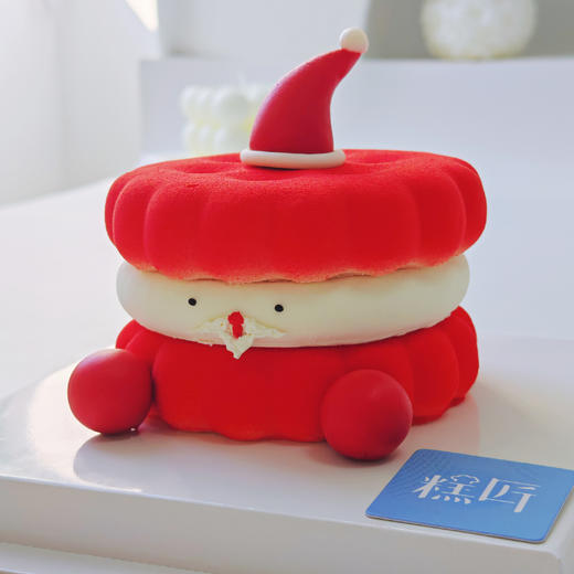 圣诞老人Emoji圆形蛋糕 | 糕匠 商品图8