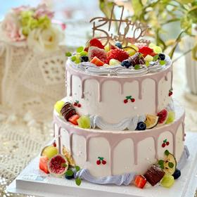 【草莓蛋糕双层定制020款】