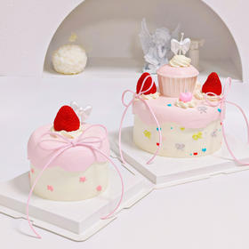 粉粉小雪屋草莓杯子蛋糕 | 糕匠