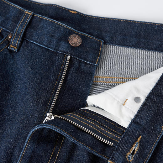 ROMI STUDIO“复古丹宁”100%牛仔棉高士线水洗廓形牛仔裤 431KS159 商品图3