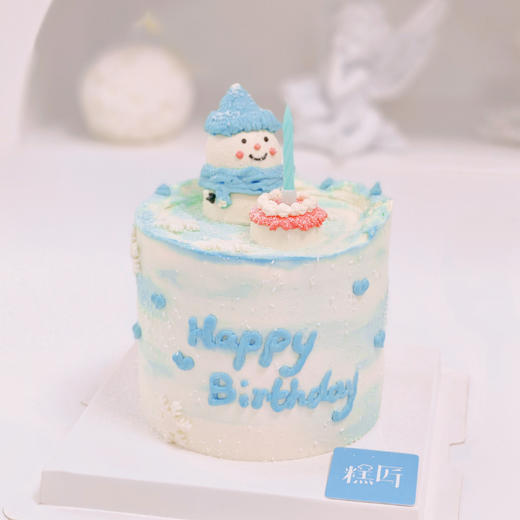 立体奶油霜小雪人蛋糕 | 糕匠 商品图2