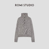 ROMI STUDIO“温暖如初”3针单边 绵羊毛棉混纺高领毛衫RW24WSG1220 商品缩略图0