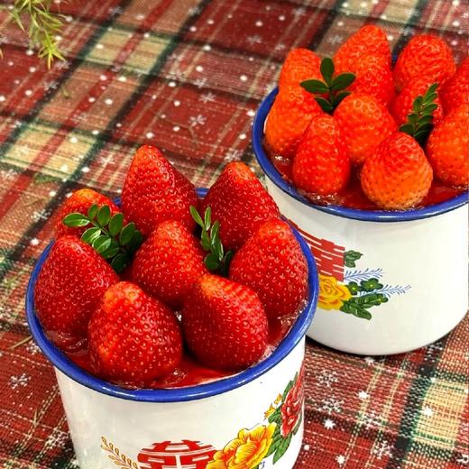 【抖音热销】🔥🔥网红搪瓷杯草莓蛋糕💕你有你的搪瓷盆💕我有我的茶缸子👄 商品图1