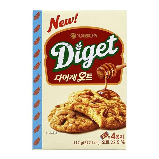 好丽友燕麦全麦饼干 112g 商品图0