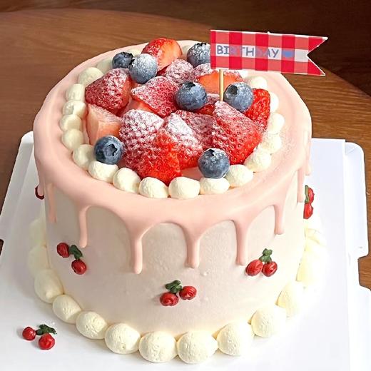 【草莓蛋糕创意定制021】 商品图0