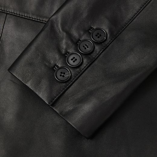 ROMI STUDIO“都市休闲”100%绵羊皮超轻裸感半植鞣皮衣RW24AW81245 商品图3