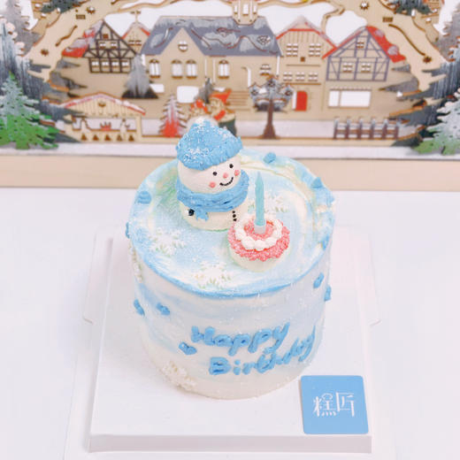立体奶油霜小雪人蛋糕 | 糕匠 商品图6