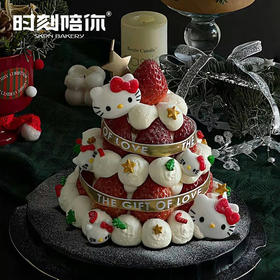 【平安夜圣诞节】网红hellokitty许愿树 生日蛋糕