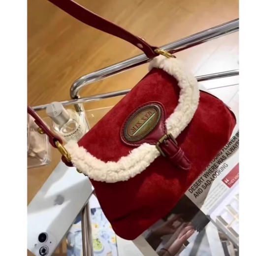 裁缝学苑AQ399羊羔毛单肩包纸样女装新款复古法棍包通勤腋下包包样板 商品图5