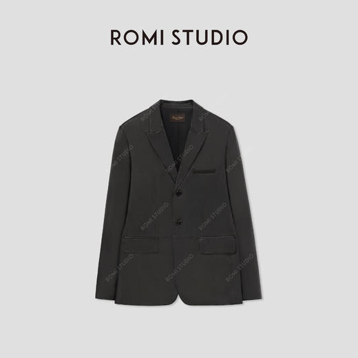 ROMI STUDIO“都市休闲”100%绵羊皮超轻裸感半植鞣皮衣RW24AW81245 商品图0