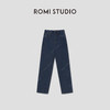 ROMI STUDIO“复古丹宁”100%牛仔棉高士线水洗廓形牛仔裤 431KS159 商品缩略图0