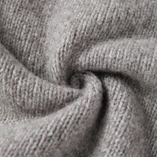 ROMI STUDIO“温暖如初”3针单边 绵羊毛棉混纺高领毛衫RW24WSG1220 商品图3