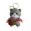 手工编织<灰草莓猫> 商品缩略图4