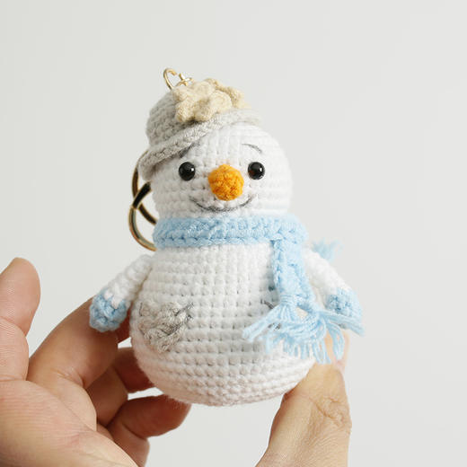 手工编织<雪人玩偶> 商品图3