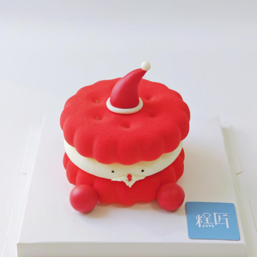 圣诞老人Emoji圆形蛋糕 | 糕匠 商品图7