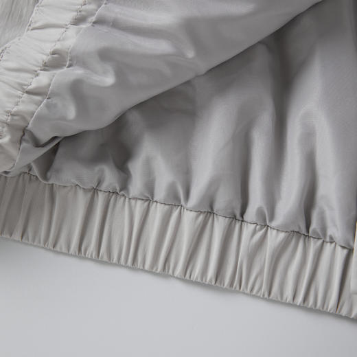 ROMI STUDIO90白鹅绒 牦牛绒棉混纺宽松连帽短羽绒服RW24WWG0069 商品图4