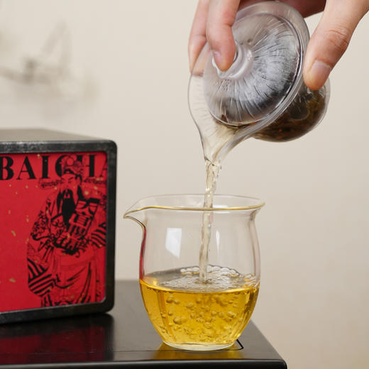 2018年老白茶 老白茶散装寿眉盒装75g 商品图2