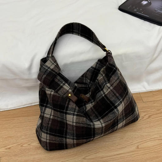 裁缝学苑AS391慵懒感毛呢托特包纸样女装通勤腋下包服装打板 商品图4