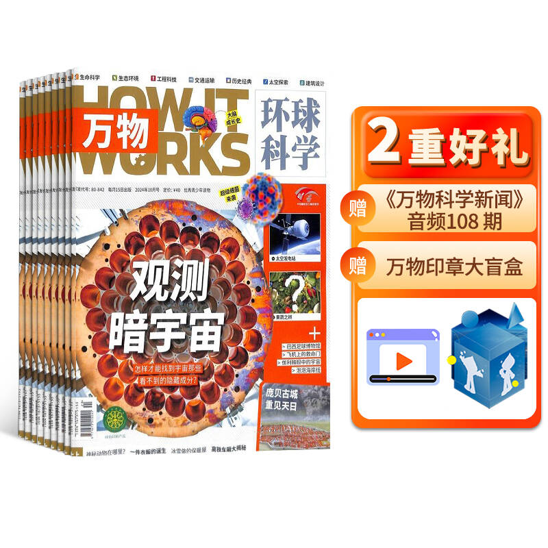 【杂志】环球科学青少版 万物 杂志（How it works中文版）年刊订阅（已出刊的48小时发货）