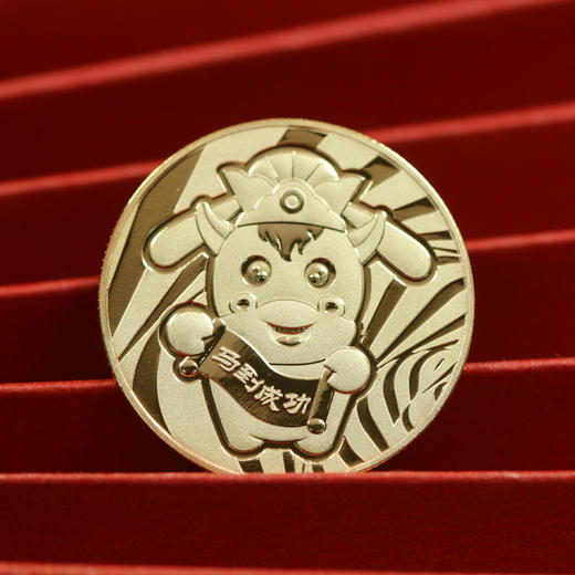 【新品】马到成功·马年生肖小铜章-十二生肖 商品图3