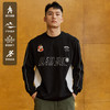 LUSHISI潜行主题拼接长袖复古球衣运动骑行篮球t恤吸湿速干宽松男 商品缩略图3