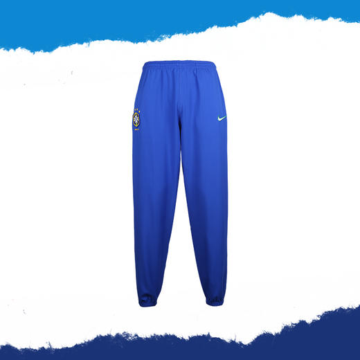 小李子NIKE耐克巴西队1998复刻版男士梭织运动长裤FZ6716-438 商品图4