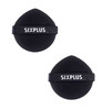 SIXPLUS 黑色贴贴粉扑（2个装） 商品缩略图0