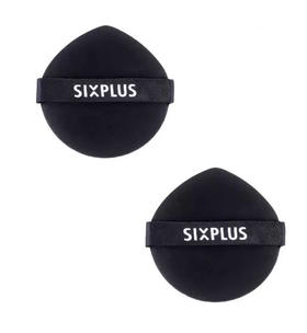 SIXPLUS 黑色贴贴粉扑（2个装）